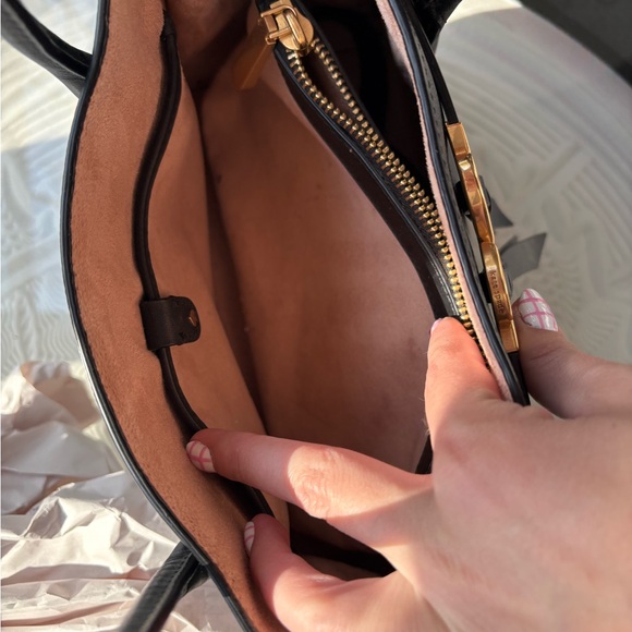 kate spade Black toujours medium satchel - Picture 6 of 8